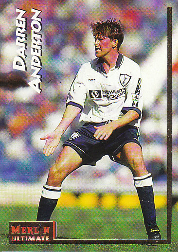 Darren Anderton Tottenham Hotspur 1995/96 Merlin Ultimate #209